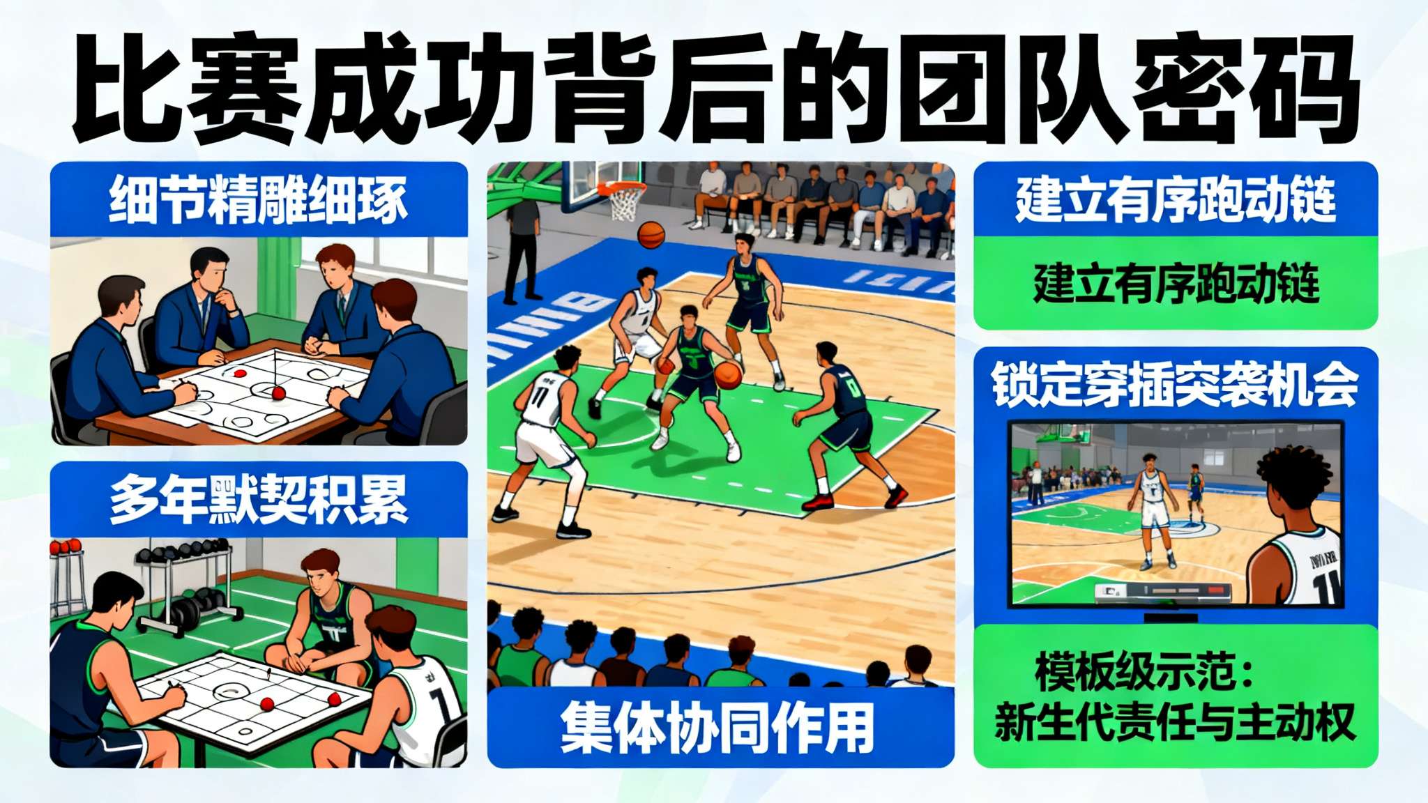 王哲林快攻反击一马当先，上演精彩双手暴扣